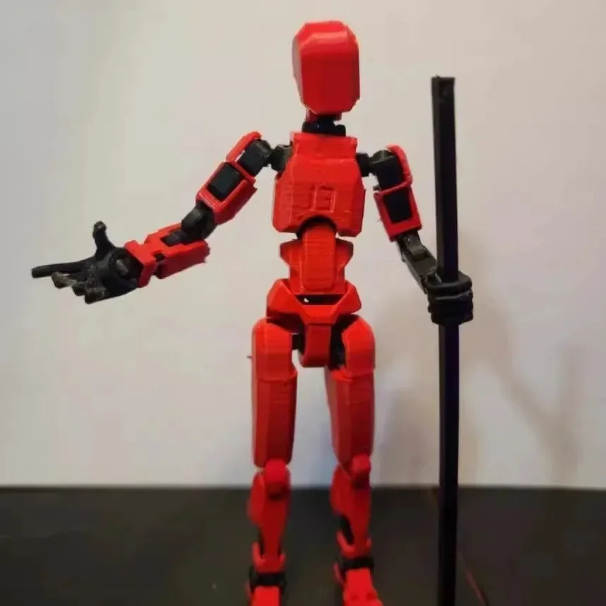 Titan 13 Action Figures – 3D Printed Multi-Jointed Movable Lucky 13 & Nova 13 Collectibles