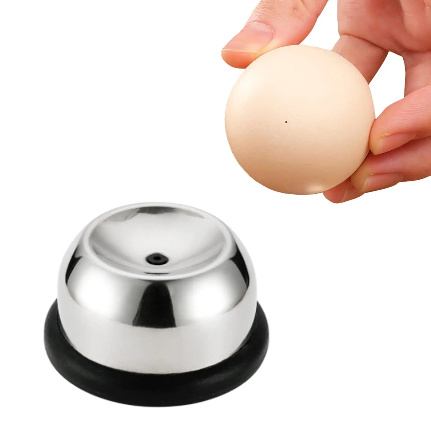 Stainless Steel Egg Piercer & Hole Puncher — Durable Kitchen Tool for Raw Eggs, Poaching & Baking
