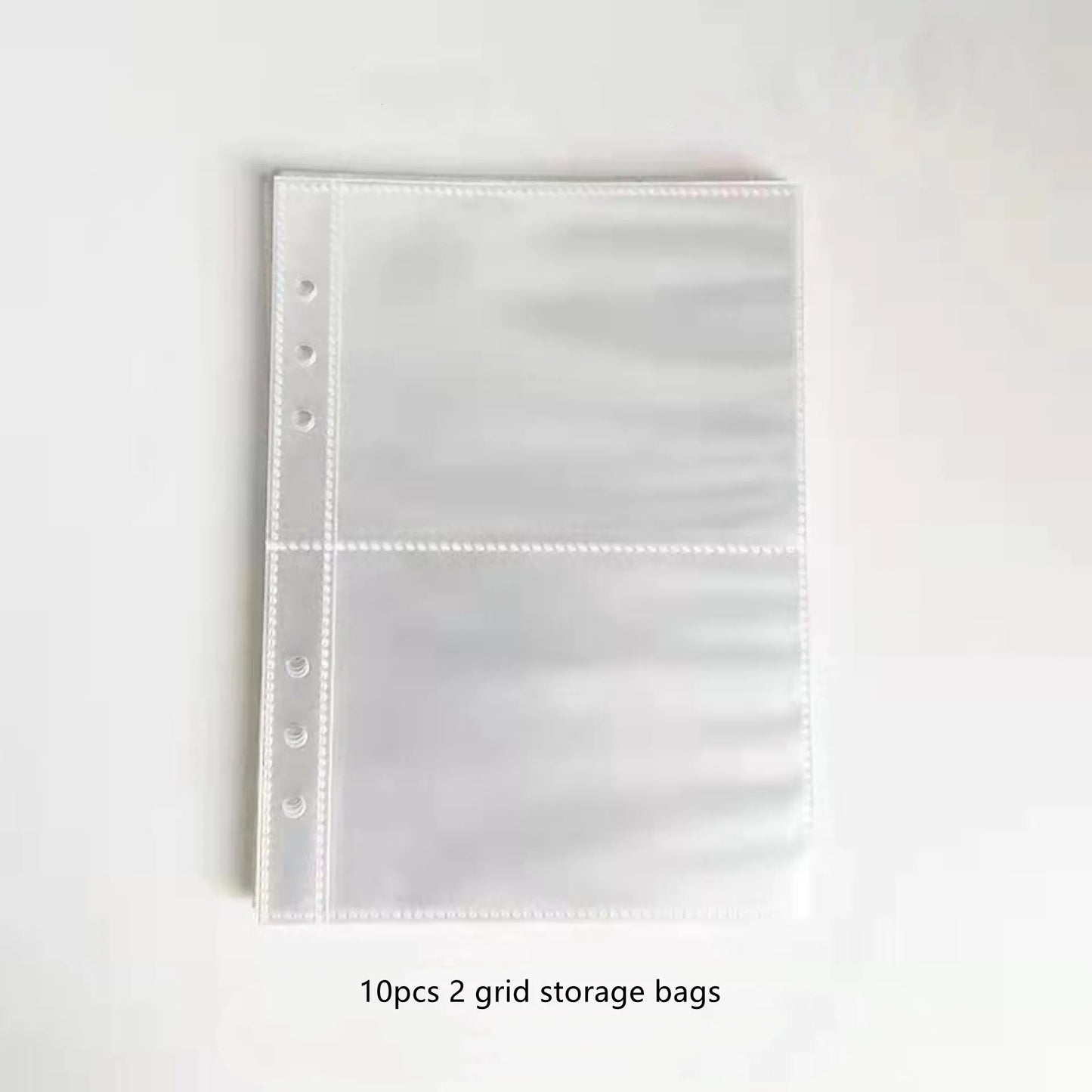 Candy Color A5 PU Leather Binder – Cute Kpop Photocard Album & Loose-Leaf Photo Card Storage Book