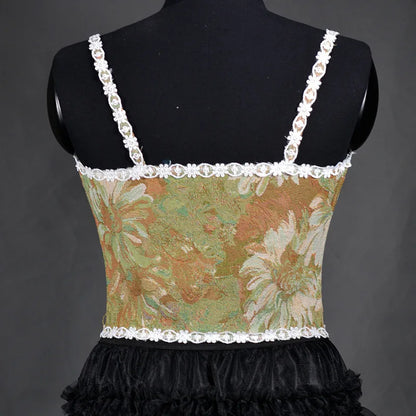 Sexy Lolita Underbust Corset – Slimming Bandage Bustier Top for Women Lingerie & Elegant Streetwear