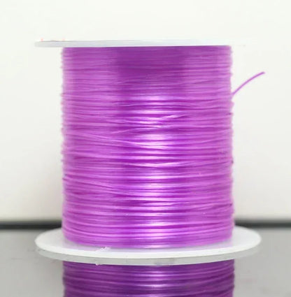 10M Strong Elastic Crystal Beading Cord – 1mm Stretch Thread for DIY Bracelets, Necklaces & Jewelry Making