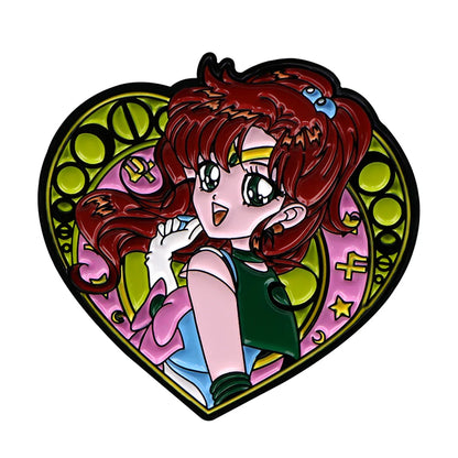 Cartoon Anime Enamel Brooch Pins – Kawaii Metal Badge Jewelry for Clothing & Backpack Gifts