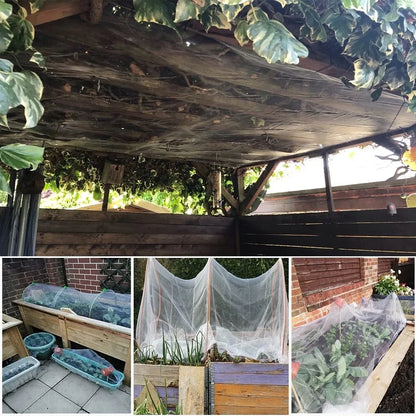 Garden Plant Insect Protection Net – Anti-Bird & Pest Control Cover for Vegetables, Fruits, and Greenhouse Use