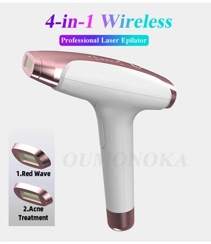 IPL Laser Hair Removal Device – 999,999 Flashes Painless Epilator for Women, Permanent At-Home Bikini & Body Hair Removal