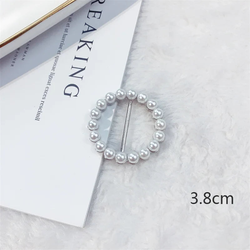 Creative Knot Buckles – Geometric T-Shirt & Scarf Waist Tightening Buttons, Clothing Accessories