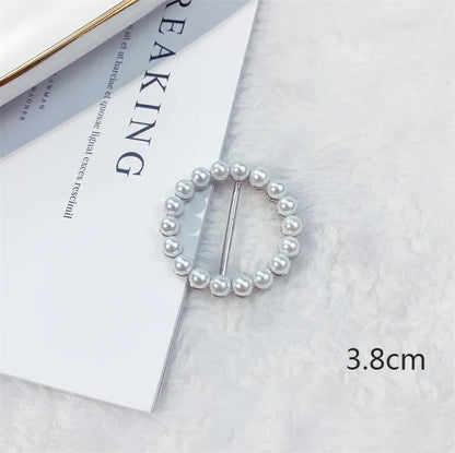 Creative Knot Buckles – Geometric T-Shirt & Scarf Waist Tightening Buttons, Clothing Accessories