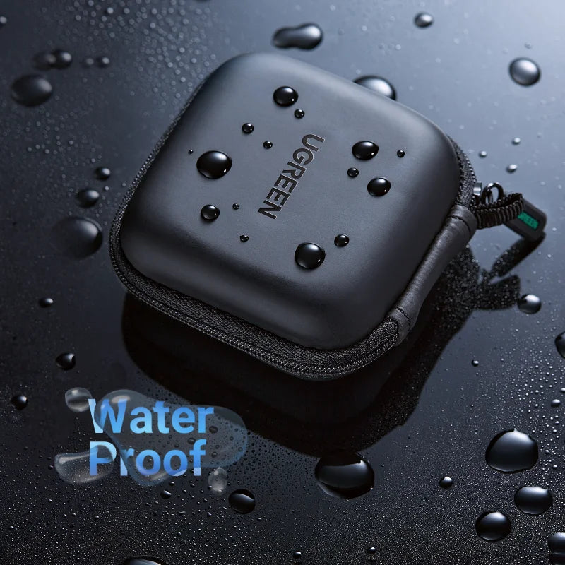 UGREEN Hard Earphone Case – Protective Headphone Bag for AirPods, EarPods, Sennheiser, Bluetooth Earphones