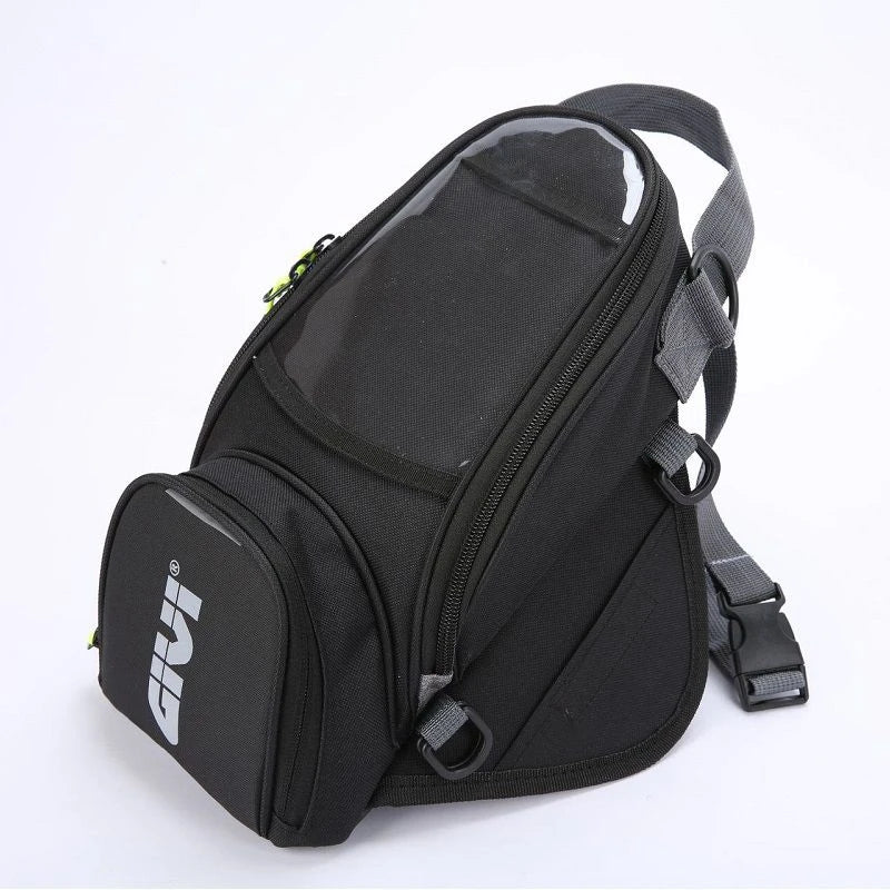 New Motorcycle Fuel Bag with Mobile Phone Navigation Tank - Multifunctional Small Oil Reservoir Package for GIVI