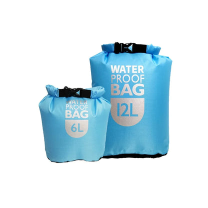 6L/12L Outdoor Dry Bag – Waterproof Sack for Fishing, Boating, Rafting, Kayaking, Floating Accessories