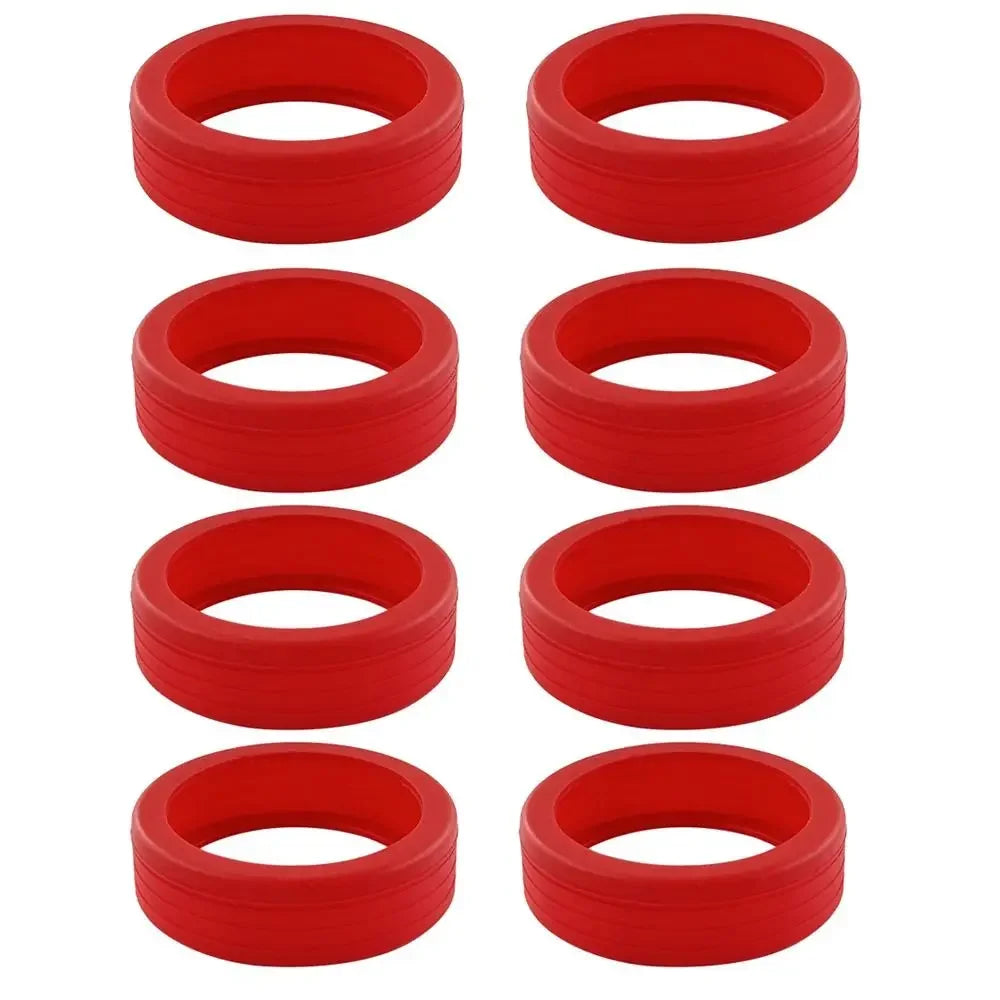 4/8PCS Travel Luggage Wheel Protectors — Noise-Reducing Caster Covers for Suitcase Trolley Boxes