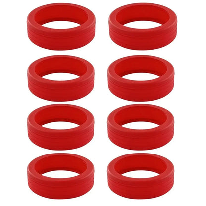 4/8PCS Travel Luggage Wheel Protectors — Noise-Reducing Caster Covers for Suitcase Trolley Boxes