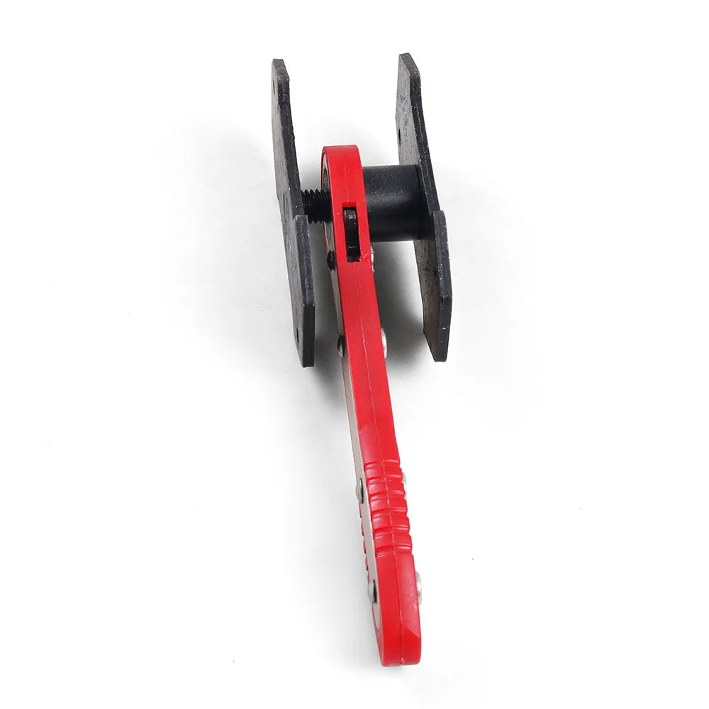 Car Brake Caliper Piston Spreader Tool – Portable Ratchet Pad Install Press Tool (Red & Blue)