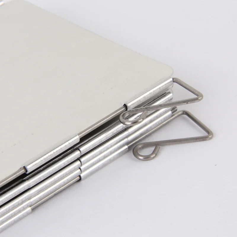 Aluminum Alloy Gas Stove Wind Shield – Windproof Screen for Outdoor Camping & Picnic (8-16 Plates)