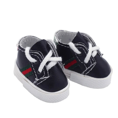 Labubu Doll Sports Shoes 4x1.8cm – Multiple Styles DIY Leather Replacement Shoes & Accessories
