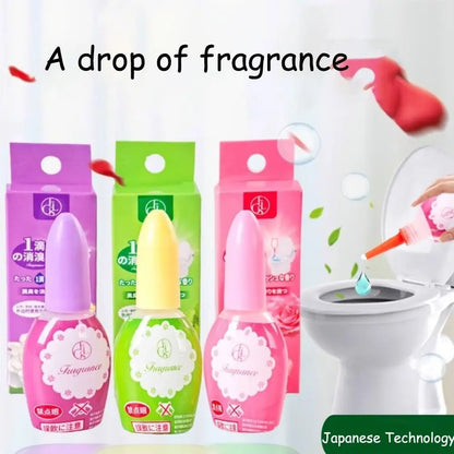 20ml Yuan Toilet Deodorant – One Drop Fragrance Liquid, Indoor Aromatherapy & Air Freshener to Remove Odor