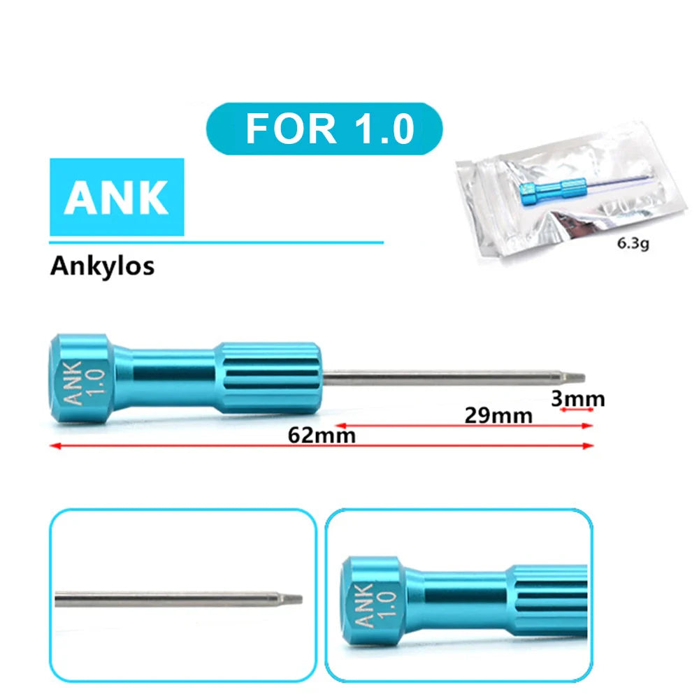 Dental Implant Screwdriver Kit – Precision Tools for Dental Lab Technicians & Dentists, Micro Screwdrivers & Instruments