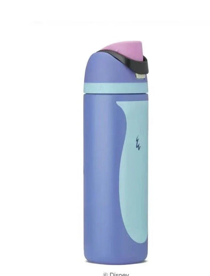 32oz & 24oz One-Touch Pop-Up Sports Water Bottle — Vacuum Insulated Tumbler with Straw & Spout, Leakproof for Outdoor and Gym Use