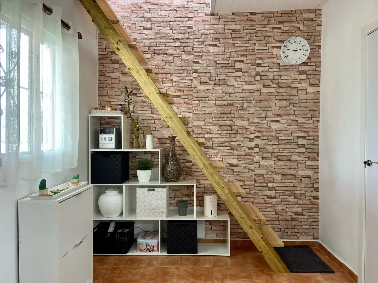 10pcs 3D Foam Wall Stickers – Self-Adhesive Waterproof Peel-and-Stick Brick Wallpaper for Interior Decoration