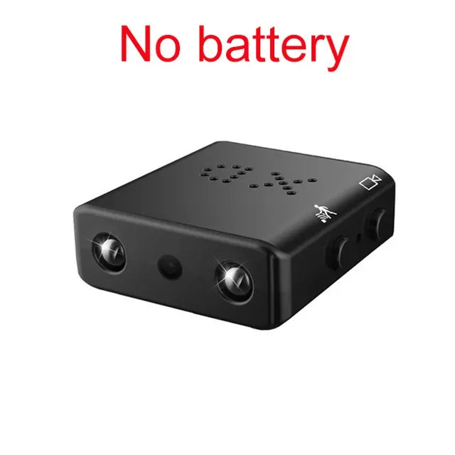 Mini Camera Full HD 1080P — Night Vision Home Security Camcorder with Motion Detection, Video & Voice Recording