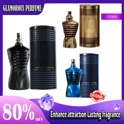 100ML Original Men’s Perfume — Long-Lasting Muscle Cologne with Natural Pheromones, EDP Spray