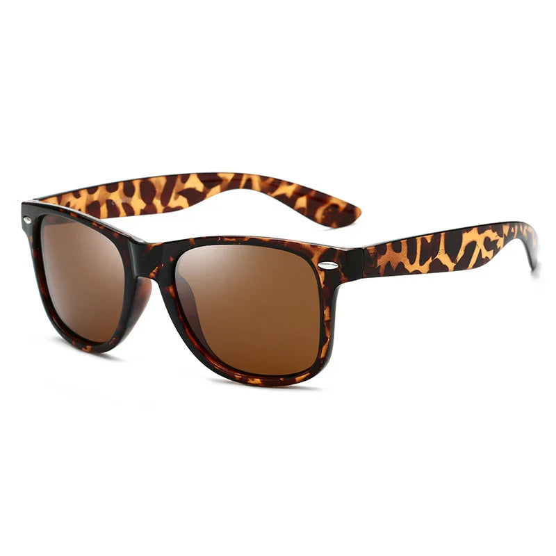 Luxury 2140 Polarized Sunglasses – Men & Women Vintage Square UV400 Shades for Driving & Fishing