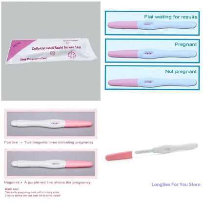 Early Pregnancy Test Strips – HCG Testing Kit for Women, Over 99% Accuracy, Rapid Urine Pregnancy Check