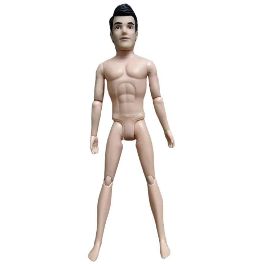 1/6 Boys Doll – 30cm Movable Joint Male Figure, Solid DIY Toy for Kids Birthday Gifts
