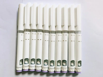 10pcs Purple Disposable Injection Pens — Adjustable Dosage Magic Pens