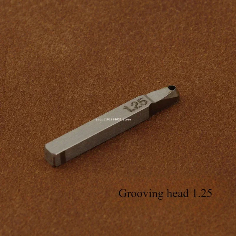 Adjustable Leather Grooving & Marking Tool – Multi-Function Cutter Head for DIY Leathercraft & Edge Carving