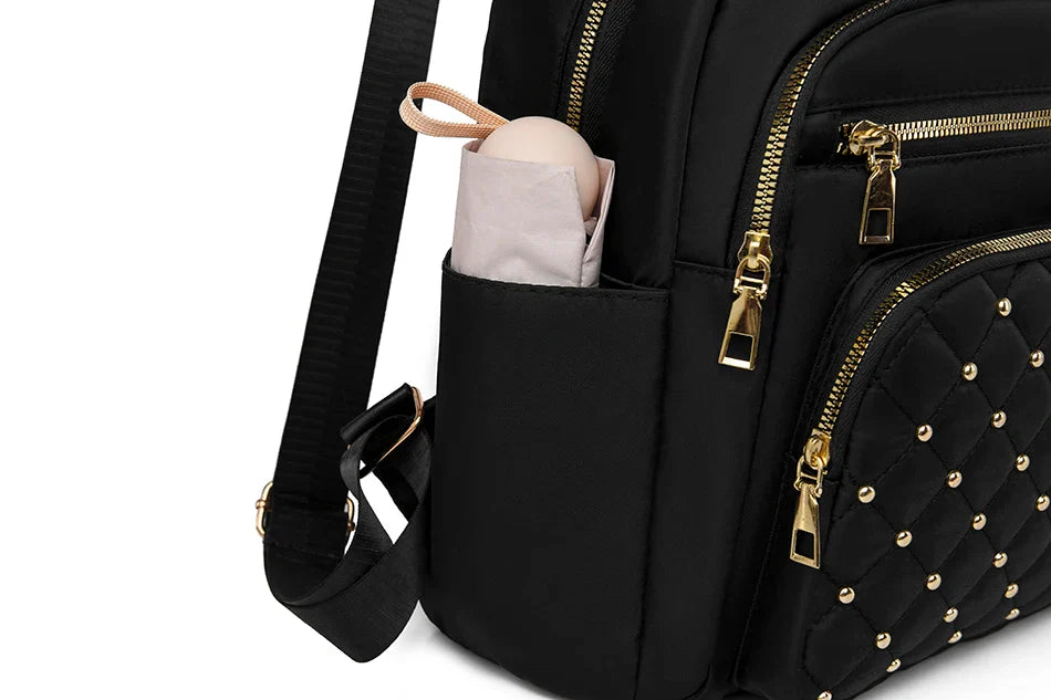 Luxury Designer Women's Oxford Rucksack - High-Quality Small Schoolbag, Youth Student Leisure Backpack, Travel Shoulder Bag