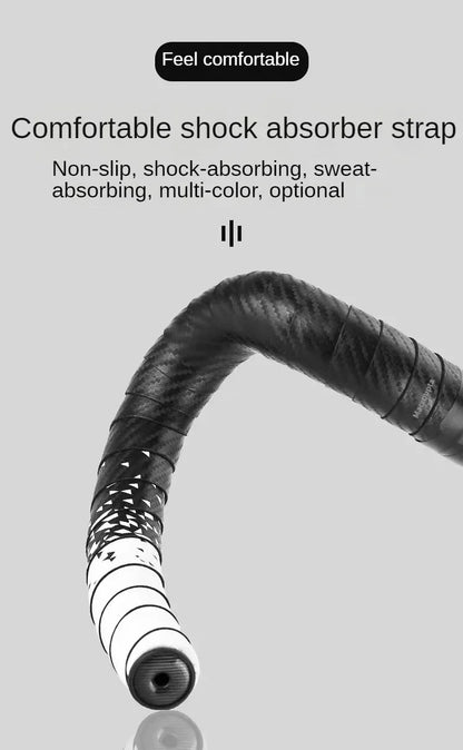 Bicycle Handlebar Tape – Anti-Vibration PU EVA Non-Slip Road Bike Wrap for Racing & Cycling