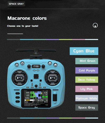Jumper T15 FPV Radio Controller – Hall Sensor, Color Screen, EDGETX/ELRS for Long Range RC Drone