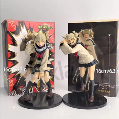 My Hero Academia Toga Himiko PVC Anime Action Figure – Large Collectible Character Model Gift for Fans & Collection Series