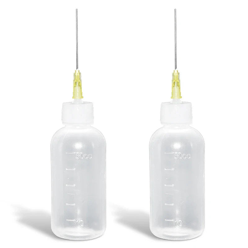 50ML Plastic Alcohol Dispenser Bottle – For Rosin, Solder Flux Paste, PCB Cleaning & Phone Welding Repair Tools