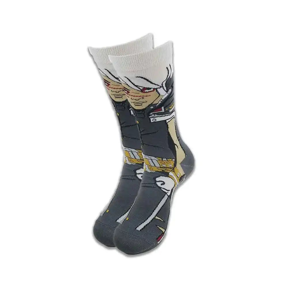 Spring and Autumn Cartoon Movie Character Socks for Men & Women – Funny Fashion High Quality Crew Tube Socks, Unisex Casual Cotton Socks