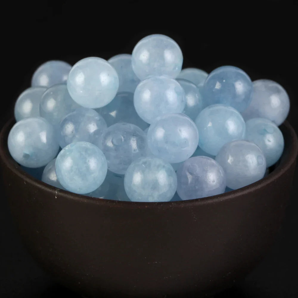 Natural Round Mixed Gemstone Beads — Tiger Eye, Amazonite, Lava, Turquoise, Agate, Jasper & Garnet Spacer Beads for DIY Bracelet