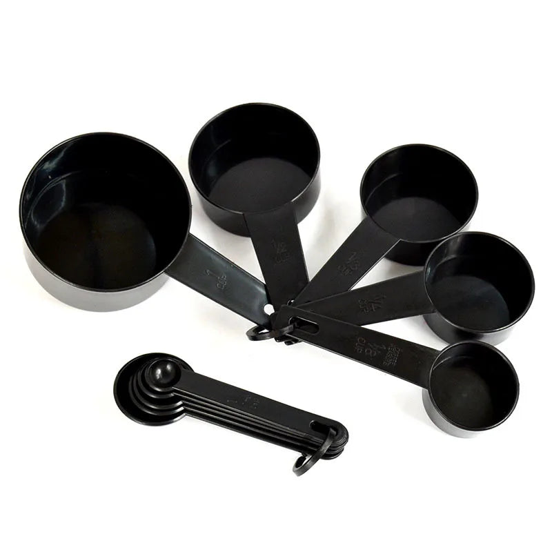 5/10pcs Kitchen Measuring Spoon & Cup Set — Baking Flour Sugar Teaspoon Scoop Tools