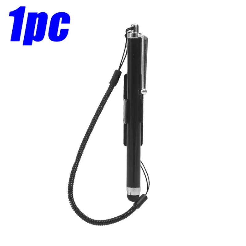 Motorcycle & Cycling Touch Pen – Universal Mobile Stylus with Spring Rope for Riding