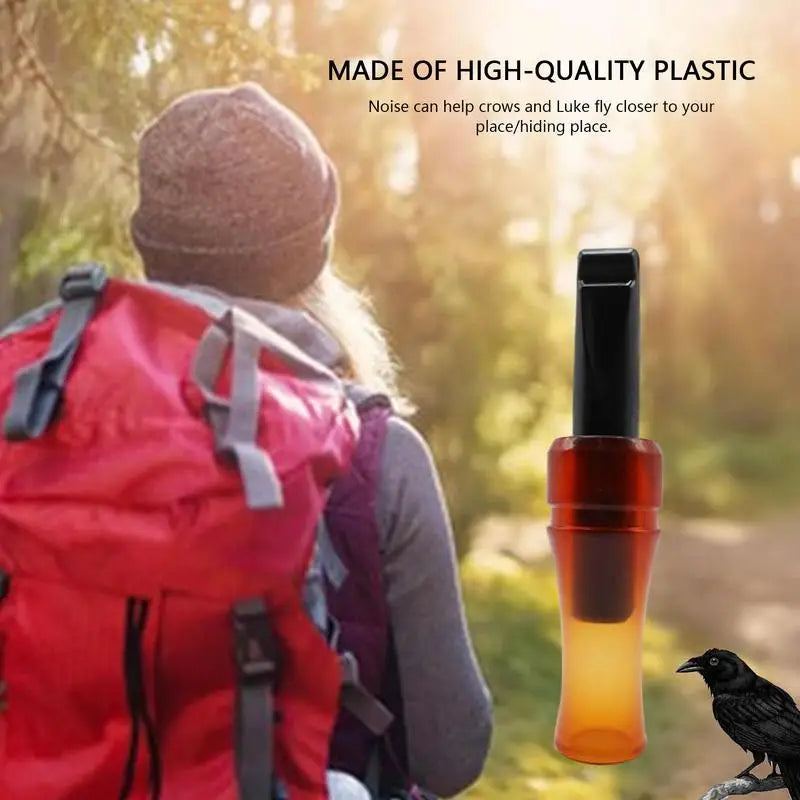 Crow Call Hunting Whistle Decoy – Realistic Sound Simulator Outdoor Hunting Accessory