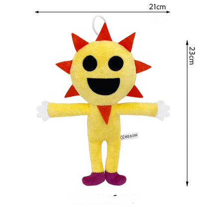 Sprunki Plush Toys – Humanoid Sprunki Soft Cartoon Pillow, Stuffed Game Doll for Kids’ Birthday Gift