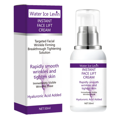 Hyaluronic Acid Instant Face Lift Cream – Anti Wrinkle Firming Skin Tightening Moisturizer for Youthful Glow
