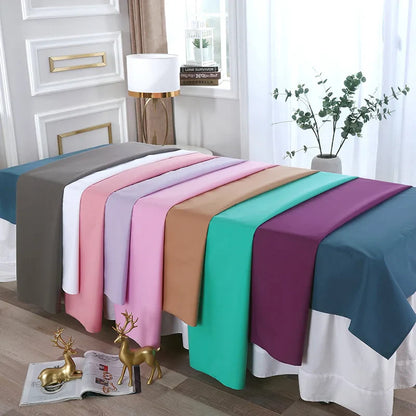 Waterproof Oilproof Beauty Salon Bed Sheets – Skin-Friendly Spa Massage Table Covers for Salon & Barbershop