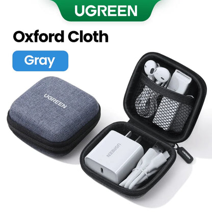 UGREEN Hard Earphone Case – Protective Headphone Bag for AirPods, EarPods, Sennheiser, Bluetooth Earphones