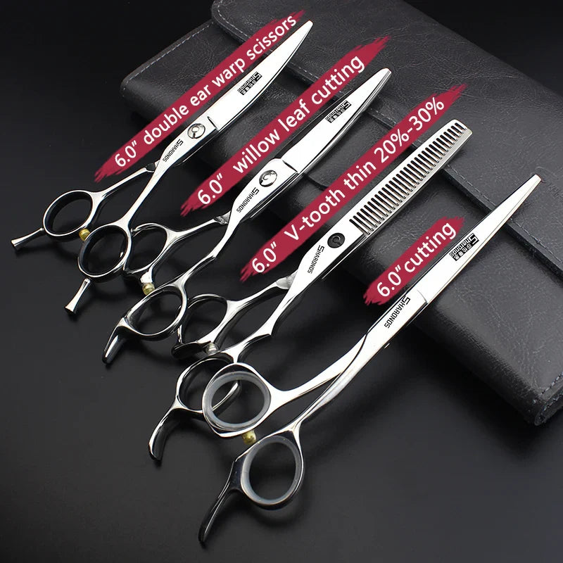 SHARONDS Professional Hairdressing Scissors – 440C Japanese Steel Barber Shears for Salon & Home Use