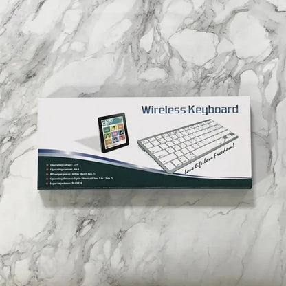 Japanese Ultra-Thin Lightweight Low-Noise Keyboard for Laptop, Computer & Surface