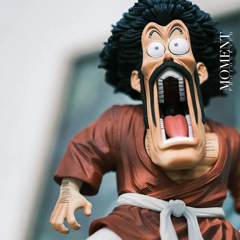 Dragon Ball Z Mr. Satan (Hercule) Figure — 18cm Anime Action Figure with 2 Heads, PVC Collectible Doll Toy for Kids & Gifts