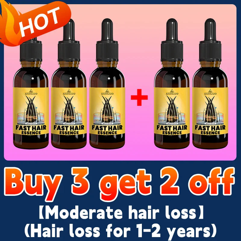 Rapid Hair Growth Serum – Beard, Chest & Body Hair Enhancer for Fuller, Thicker Growth