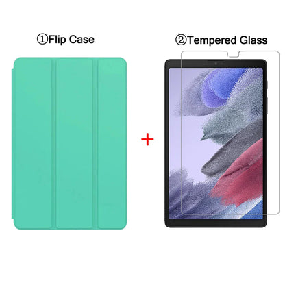Slim Flip Case for Samsung Galaxy Tab A7 Lite 8.7" (2021) – Tri-Fold Stand Smart Folio Cover SM-T220/T225