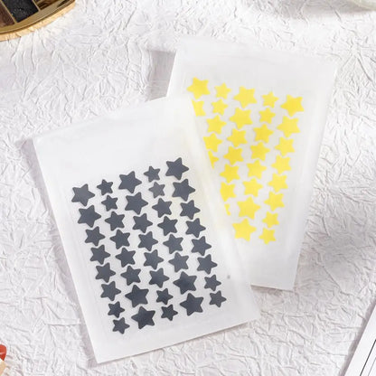 Colorful Star-Shaped PE Pimple Patches – Invisible Acne Spot Stickers for Skin Care and Makeup Concealer