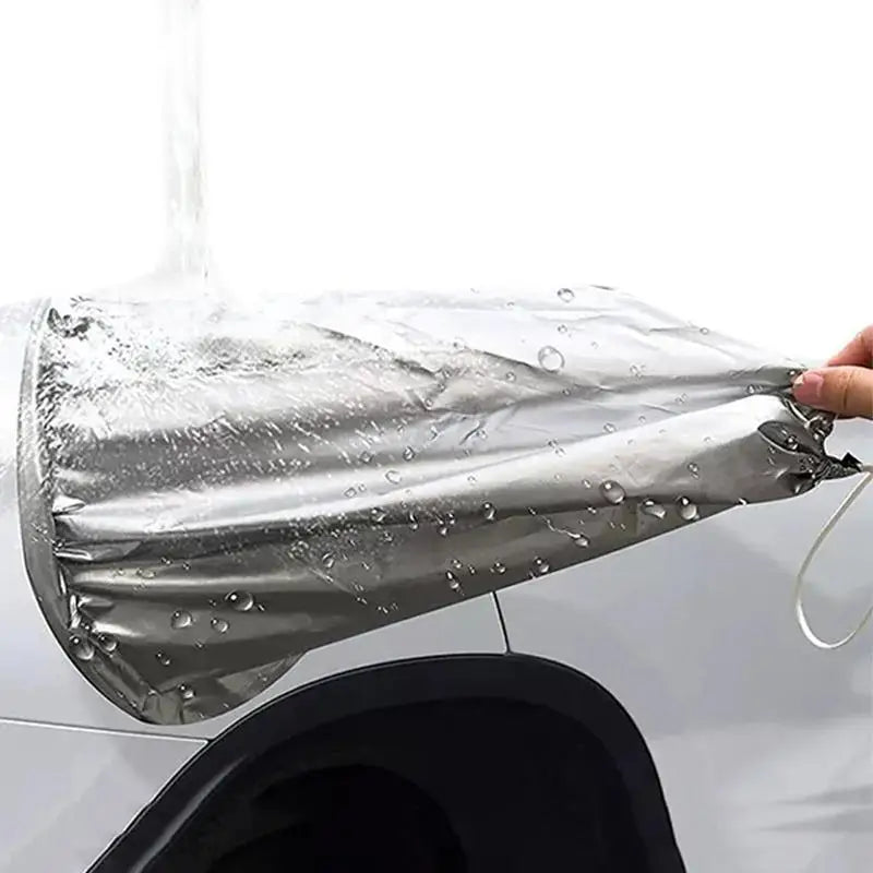 Electric Vehicle Charging Cover - Waterproof Car Charger Port Magnetic Rain Cover for EV Auto - Protects Electric Car Charger